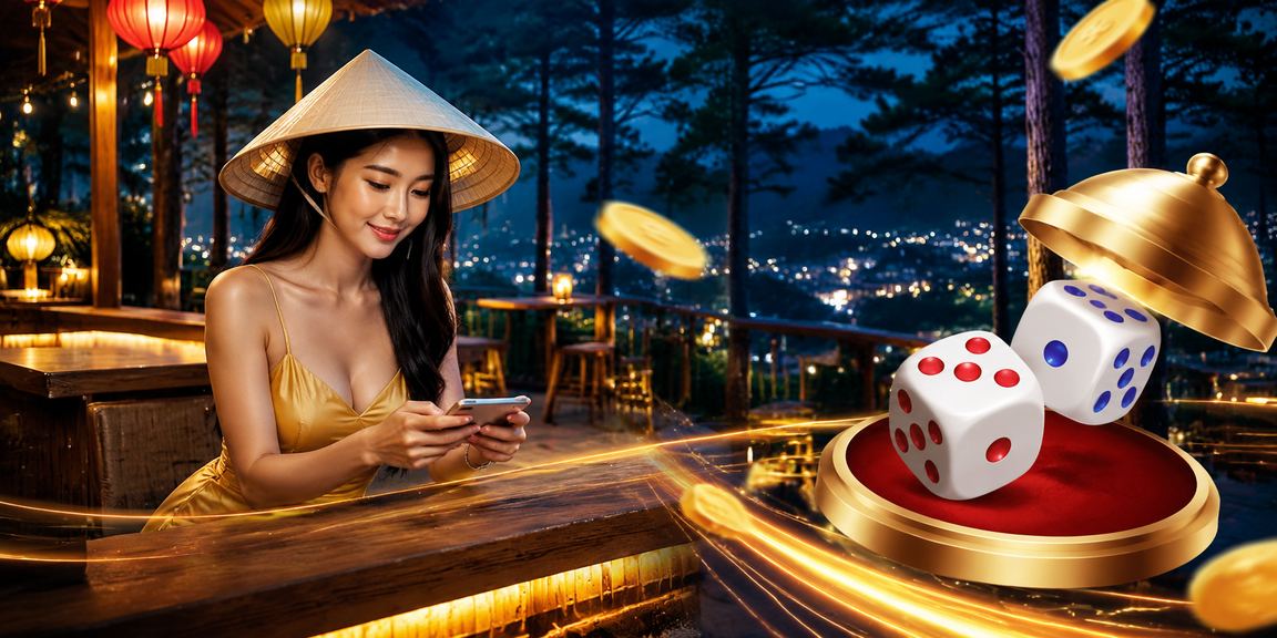 Xúc xắc tài xỉu tại Đà Lạt minh họa trò chơi có luật ngắn gọn