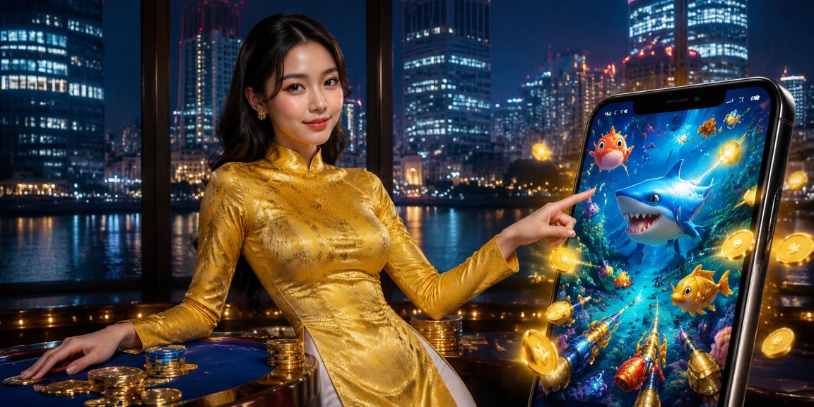 Người dùng Hà Nội khám phá trò chơi bắn cá trong không gian giải trí Việt